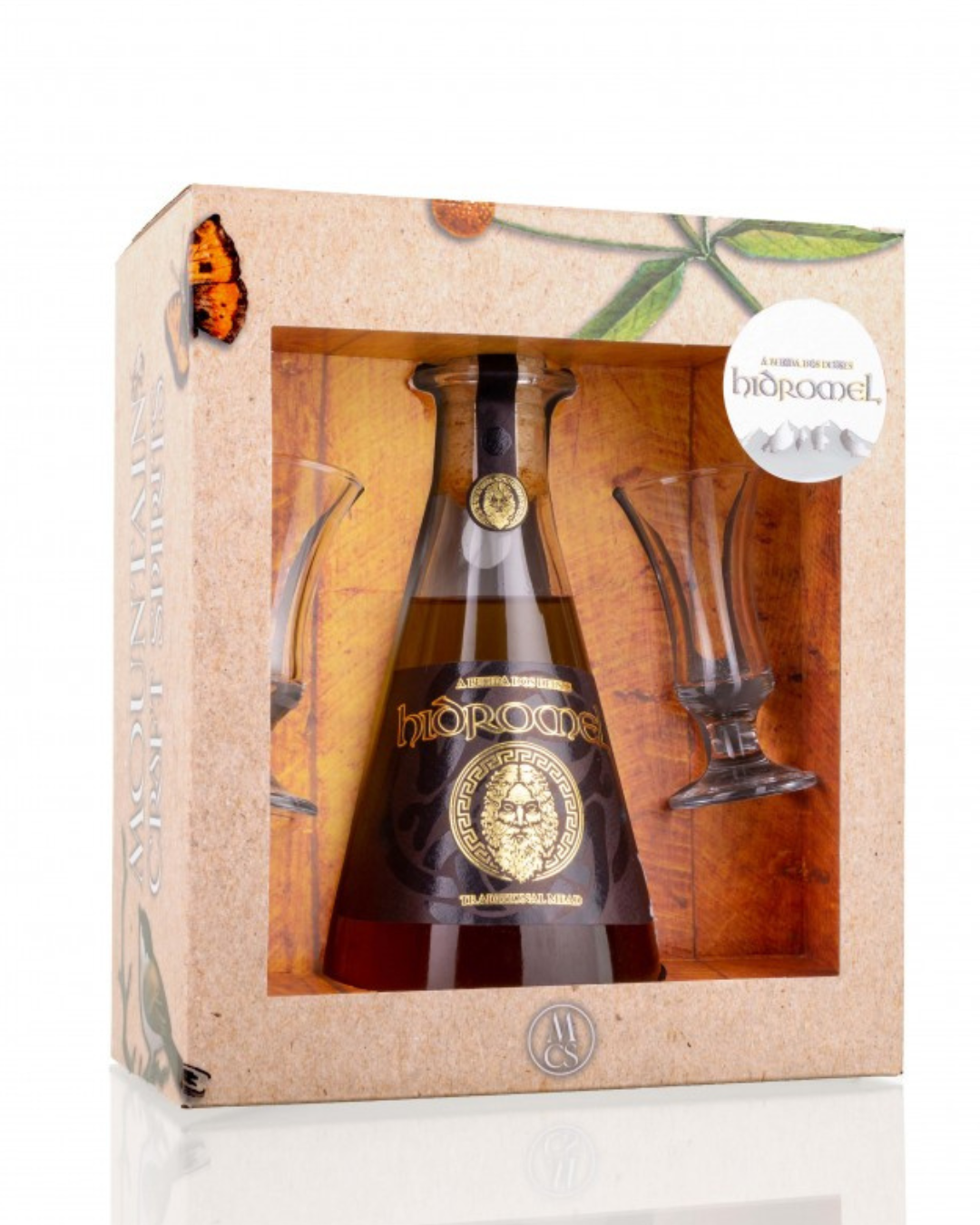 Licor Hidromel Mead C/2Cálices